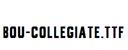 Bou-Collegiate