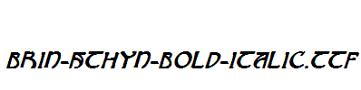 Brin-Athyn-Bold-Italic