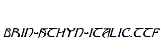 Brin-Athyn-Italic