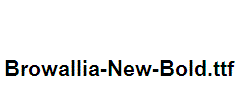 Browallia-New-Bold