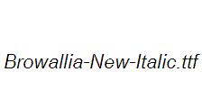 Browallia-New-Italic