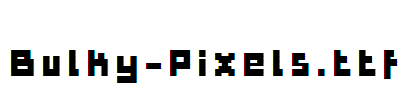 Bulky-Pixels