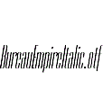 BureauEmpireItalic