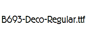 B693-Deco-Regular