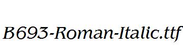 B693-Roman-Italic