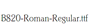 B820-Roman-Regular