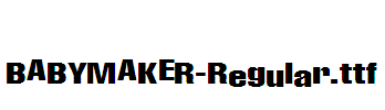 BABYMAKER-Regular