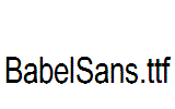 BabelSans