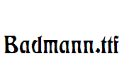 Badmann