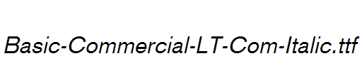 Basic-Commercial-LT-Com-Italic