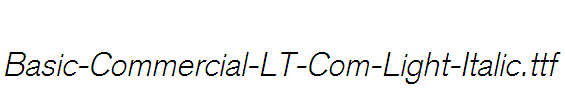 Basic-Commercial-LT-Com-Light-Italic