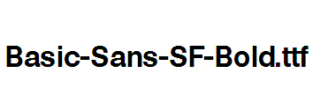 Basic-Sans-SF-Bold