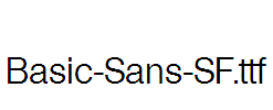 Basic-Sans-SF