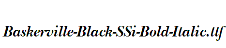 Baskerville-Black-SSi-Bold-Italic