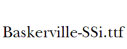 Baskerville-SSi