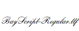 BayScript-Regular