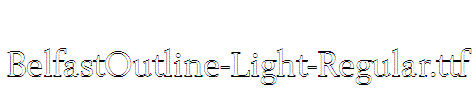 BelfastOutline-Light-Regular