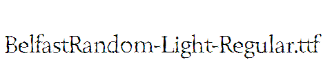 BelfastRandom-Light-Regular