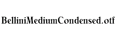 BelliniMediumCondensed