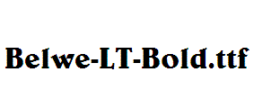 Belwe-LT-Bold