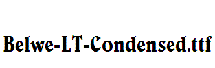 Belwe-LT-Condensed