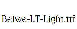 Belwe-LT-Light