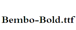 Bembo-Bold