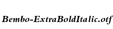 Bembo-ExtraBoldItalic