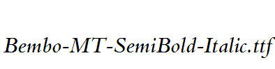 Bembo-MT-SemiBold-Italic