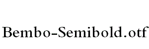 Bembo-Semibold