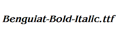 Benguiat-Bold-Italic