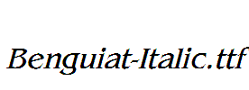 Benguiat-Italic