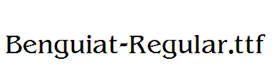 Benguiat-Regular