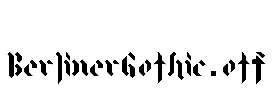 BerlinerGothic