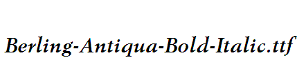 Berling-Antiqua-Bold-Italic