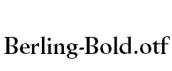 Berling-Bold