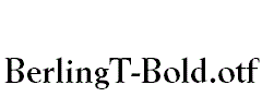 BerlingT-Bold