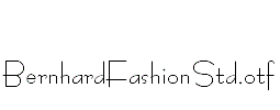 BernhardFashionStd