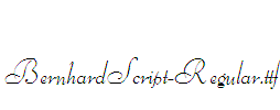 BernhardScript-Regular