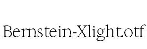 Bernstein-Xlight