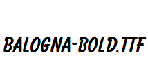 Balogna-Bold