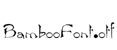 BambooFont