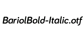 BariolBold-Italic