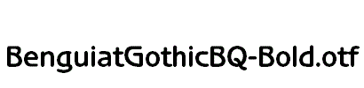 BenguiatGothicBQ-Bold