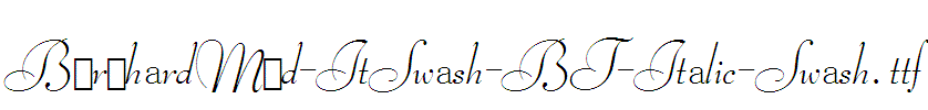 BernhardMod-ItSwash-BT-Italic-Swash