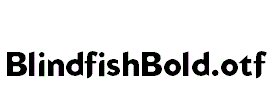 BlindfishBold