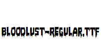 Bloodlust-Regular