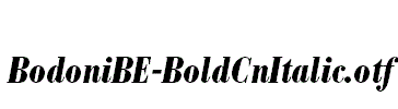 BodoniBE-BoldCnItalic