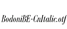 BodoniBE-CnItalic