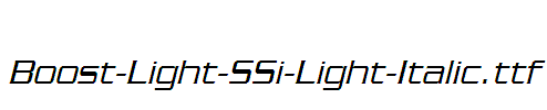 Boost-Light-SSi-Light-Italic